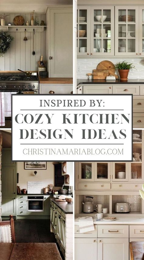 Kitchens don’t have to be cold and stark – they can be warm, cozy and collected. Here’s some of the best cozy kitchen design ideas for your home. Retro Kitchen Decor Farmhouse, Make Kitchen Cozy, Cozy Country Kitchen Ideas, Hygge Kitchen Interior Design, Cosy Kitchen Ideas Small Spaces, Small Country Style Kitchen, Cozy Kitchen Cabinets, Warm Kitchens Cozy, Warm Cottage Kitchen