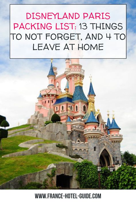 Pack smarter for Disneyland Paris with our comprehensive packing list! Discover the 13 essential items you shouldn't forget, ensuring a hassle-free and enjoyable trip. Plus, we'll reveal the 4 things you can leave at home to lighten your load. Click for more tips and ensure you're fully prepared for your magical adventure at Disneyland Paris! Couples Retreat Ideas, Pack For Disneyland, Disneyland Paris Food, Disneyland Paris Rides, Disneyland Paris Tips, Paris Tumblr, Paris At Christmas, Paris Train, Disneyland Paris Castle