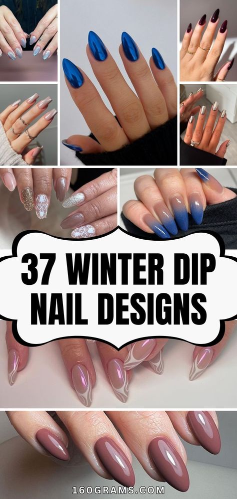 Save this pin for the trendiest winter nail designs that will give you major chill vibes! Discover unique and stylish ideas to elevate your manicure game. #WinterNails #NailArtInspo #FashionBlog Sns Nails Ideas, Winter Sns Nails Ideas, Dip Powder Nails Winter, Winter Dip Powder Nails, Dip Nail Designs, Sns Nails Designs, Unique Dips, Winter Nails Gel, Dip Nail