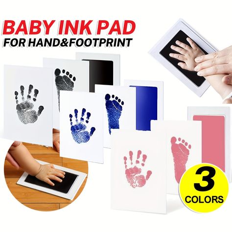 Temu | Explore the Latest Clothing, Beauty, Home, Jewelry & More Newborn Footprints, Baby Souvenir, Baby Handprint, Diy Photo Frames, Tiny Gifts, Diy Bebe, Baby Frame, Baby Footprints, Tiny Prints