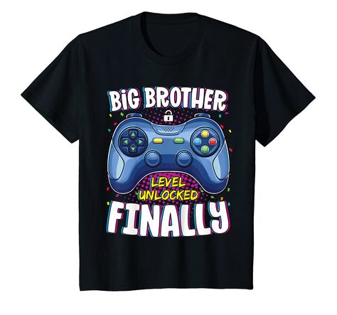 Being Promoted To Big Brother, Dog Promoted To Big Brother, Big Brother Cricut Shirt, Gamer Style, Brother Announcement, Big Brother Announcement Shirt, Promoted To Big Brother Shirt, Gamer Boys, Big Brother Announcement