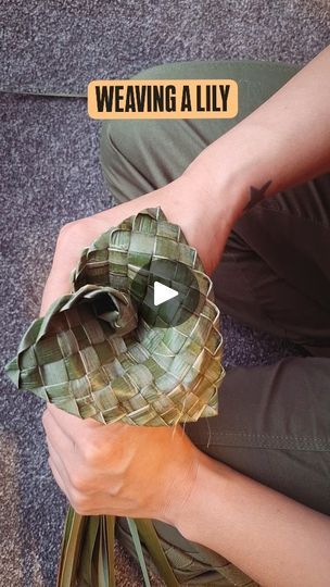 3.7K reactions · 293 shares | Single leaf lily  #weaving #aotearoa #newzealand #flax #maori #flaxflowers | Woven Māori | HYGH Lofi Music · Redbone Flax Weaving, Lofi Music, Flax Flowers, Single Leaf, Weaving Tutorial, Weaving, Lily, Music