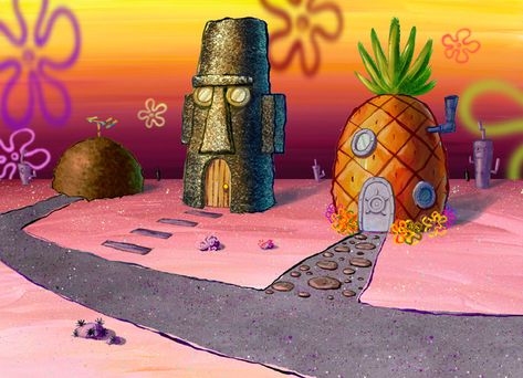 Spongebob Horizontal Wallpaper, Spongebob Scenery Wallpaper, Spongebob Background Landscape, Spongebob Wallpaper Desktop Hd, Spongebob Realistic Scenes, Bob Sponge, Katarina League Of Legends, Detailed Spongebob Scenes, Spongebob Background