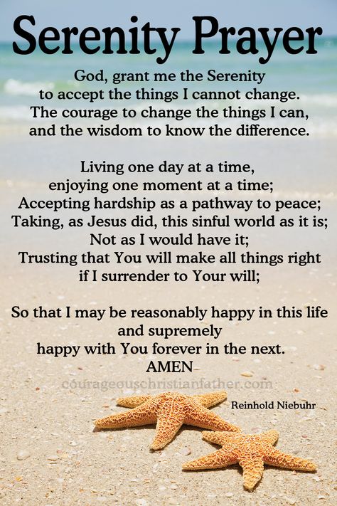 I share the Serenity Prayer with you. This prayer is common prayer for Celebrate Recovery, 12 Step Programs, and AA. Plus it is on the Christian faith-based Movie, Home Run. Serenity Quotes, The Serenity Prayer, Celebrate Recovery, Spiritual Prayers, Quotes Prayer, Serenity Prayer, Prayer Verses, Prayer Scriptures, Faith Prayer