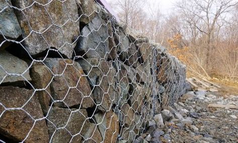 Shipping Container Cost, Rock Fence, Gabion Stone, Free Landscape Design, Road Pavement, Retaining Wall Design, Expanded Metal Mesh, Gabion Baskets, Stone Fence