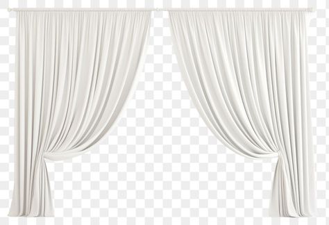 Curtain Architecture, Curtain Png, White Window Curtains, Window House, Curtains White, Cream Curtains, White Window, Architecture Background, Elegant Curtains