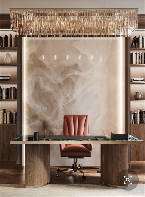 [Promotion] 11 Top Contemporary Home Office Design Inspiration Recommendations You Don't Want To Miss This Season #contemporaryhomeofficedesigninspiration Boss Office Interior Design, Office Interior Design Luxury, Classic Office Interior, Interior Exhibition, Luxury Office Interior, Modern Office Lighting, Royal Bed, Luxxu Modern Design Living, Office Table Design