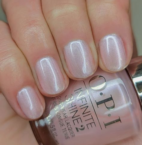 Opi Iridescent Nail Polish, Nail Polish Color 2023, Opi Pearl Of Wisdom, Opi Me Myself And Opi, Mail Color For Beach Vacation, Opi Translucent Colors, Pearly Pink Nail Polish, Bridesmaid Nail Polish, Kyoto Pearl Opi Gel