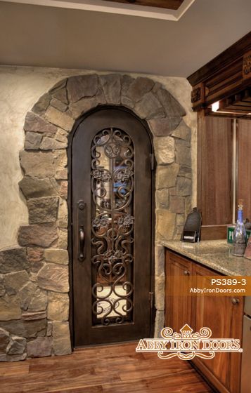 Cellar Doors, Wine Cellar Basement, Wine Cellar Door, Wine Closet, Steel Entry Doors, Iron Entry Doors, Home Wine Cellars, Wine Cellar Design, Cellar Design