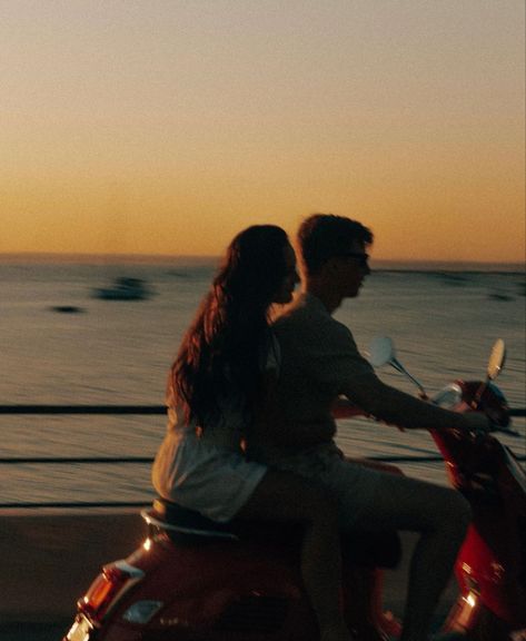 #mediterranean #summer #italiansummer #greece #italy #croatia #vespa #honeymoon #honeymoonideas #vintagephotography #couplephotos #dateideas Making Love Aesthetics, Couple On Vespa, European Love, Manifest Travel, European Lifestyle, Love And Gelato, Italy Love, Italian Romance, Mediterranean Summer