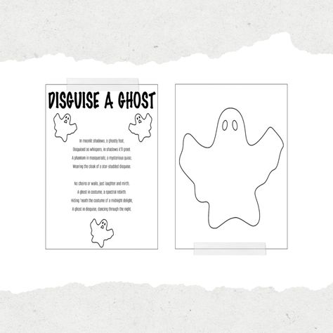 Disguise A Ghost, Ghost Project, Disguise A Turkey, A Ghost, The Script, School Projects, Cloak, Ghost