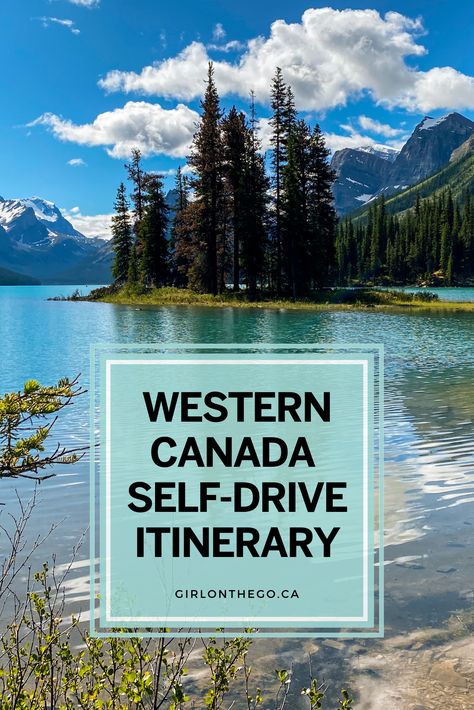 Western Canadian Self-Drive Itinerary Montreal Travel Guide, Trans Canada Highway, British Columbia Travel, Canadian Road Trip, Alberta Travel, Canada Trip, Vancouver Travel, Canadian Travel, Canada Road Trip