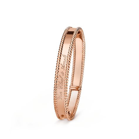 Van Cleef Bracelet, Cleef Bracelet, Van Cleef And Arpels Jewelry, Signature Bracelet, Van Cleef & Arpels, Van Cleef And Arpels, Signature Jewelry, Rose Gold Bracelet, Van Cleef Arpels