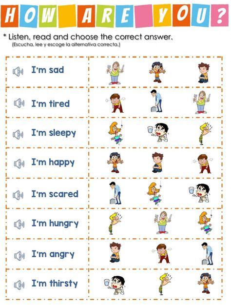 How Are You Doing, Feelings Worksheets For Kids, Emotions Worksheets For Kids, How Are You, Feeling Worksheet, Emotions Activities For Kids, Feelings Activities For Kids, Feelings And Emotions Activities, Emotions Worksheet