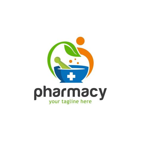 Medical and Pharmacy Logo Design Template Pharmacy Branding, Logo Pharmacy, Pharmacy Logo, Logo Fonts, Logo Design Template, African Fashion Dresses, Pharmacy, Design Template, African Fashion