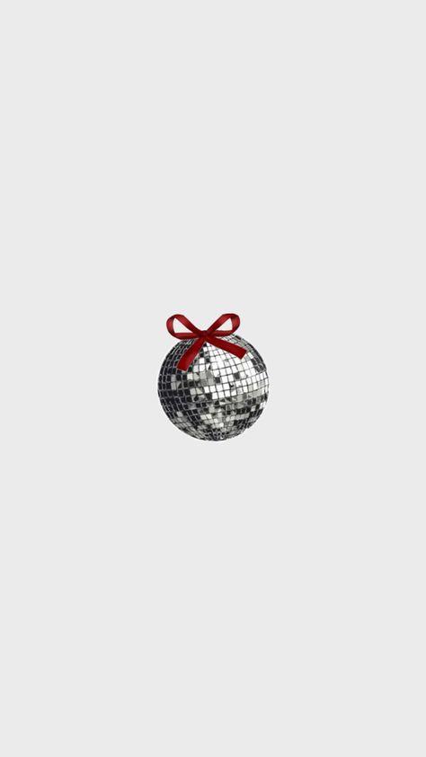 Christmas Disco Ball Wallpaper, Disco Christmas Aesthetic, Silver And Red Aesthetic, Disco Ball Aesthetic Wallpaper, Disco Ball Background, Red Disco Ball, New Year's Eve Wallpaper, Disco Wallpaper, Soft Era