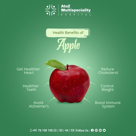 Brain Superfoods, Remedies For Kidney Pain, Apple Juice Benefits, Health Benefits Of Apples, Benefits Of Drinking Green Tea, Benefits Of Apples, Healthcare Ads, Drinking Green Tea, Banana Health Benefits