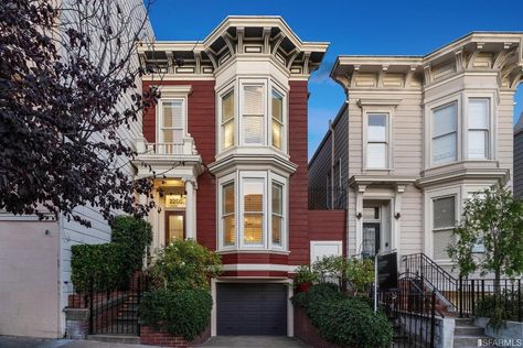 Fran Aesthetic, San Francisco Victorian Houses, Brownstone Homes, Victorian Era Homes, San Francisco Neighborhoods, Townhouse Interior, San Francisco Houses, Pacific Heights, Minimal House Design