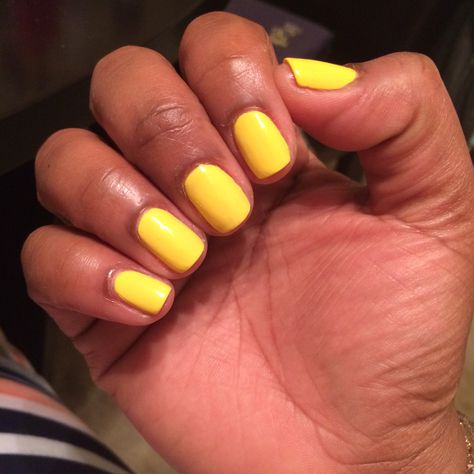 Yellow Nails Yellow Gel Nails, 2025 Nails, Sns Nails Designs, Sns Nails, Nails 2024, Yellow Nails, Fancy Nails, Lovers Art, Nail Colors