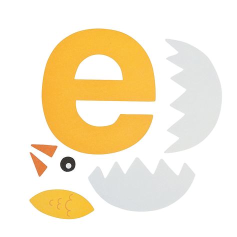 letter e pieces Lowercase E Craft, 3k Activities, Letter E Crafts, Letter Animals, Letter E Art, Preschool Alphabet Book, Letter E Activities, Letter E Craft, Preschool Letter Crafts