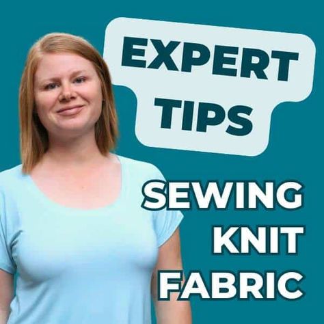 Learn how to sew stretchy fabric with these expert tips! Avoid wavy seams and skipped stitches, and use the right fabric so your garment fits correctly. Sew Stretchy Fabric, Small Sewing, Small Sewing Projects, Fabric Sewing, Straight Stitch, Out Of Shape, Sewing Tips, How To Sew, Learn To Sew