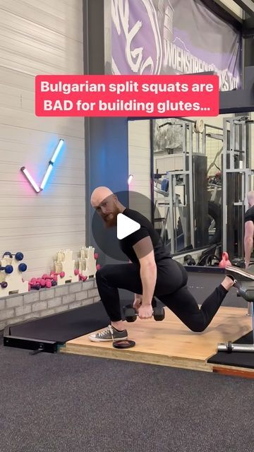 Simon Dingemans | Online Glute Specialist on Instagram: "STOP doing them LIKE THIS.⁠☠️⁠ ⁠ Bulgarian split squats are the guy that text: “you up at 3AM”.⁠ ⁠ You hate that you love it.⁠ ⁠ The split squat builds glutes and legs like no other.🍑⁠ ⁠ But a lot of people don’t know how to do it right EVERY TIME.⁠ ⁠ But that ends NOW.⁠ ⁠ This easy step-by-step tutorial will fix all your split squat problems.⁠ ⁠ Here are 2 additional tips to get more results:⁠ ⁠ ⁠ ✅️ Hold on to something.⁠ ⁠ This is especially helpful, if you’re struggling with balance.⁠ ⁠ Hold on to a bench for example.⁠ ⁠ ⁠ ✅️ Turn into your hip⁠ ⁠ This gives an even greater stretch.⁠ ⁠ Make sure to hold the dumbbell in your opposite hand. ⁠ ⁠ And then when you go down, twist until the dumbbell is above the toes of your working f How To Get Up At 4 Am, Dumbbell Bulgarian Split Squat, Pigeon Split Squats, Split Squats For Glutes, Building Glutes, Split Squats, Weighted Squats, How To Split, Workout Routines For Beginners