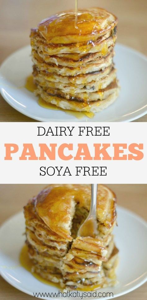 Dairy free and soya free pancakes. If you are dairy and soya free, breastfeeding a dairy free baby Dairy Free Breastfeeding Diet, Dairy Free Pancake Recipe, Mspi Recipes, Dairy Free Baby, Smoothie Bowl Vegan, Dairy Free Pancakes, Low Carb Granola, Dairy Free Breastfeeding, Soy Free Dairy Free