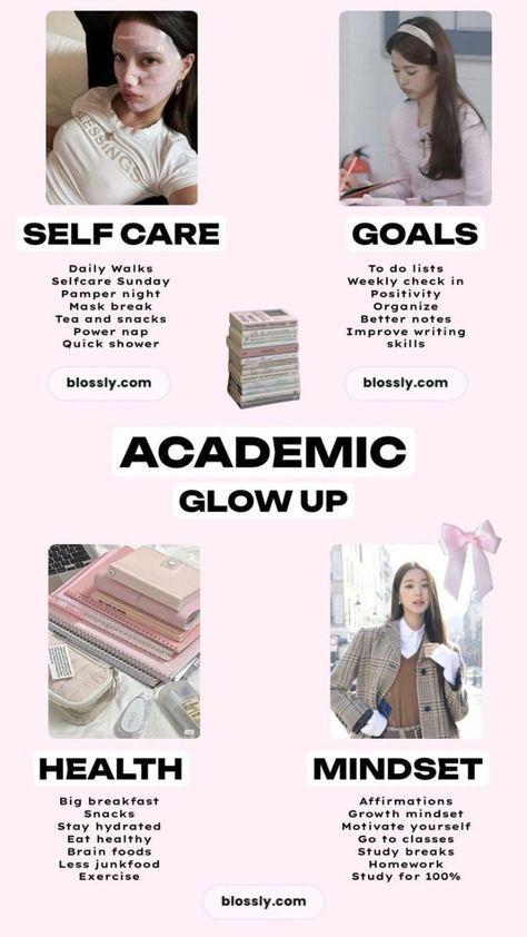 Academic Glow Up, Islam Wedding, Girly Tips, Improve Writing, Mindset Goals, Effective Study Tips, Self Care Bullet Journal, Vie Motivation, Self Confidence Tips