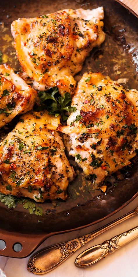 How to bake chicken thighs How To Bake Chicken Thighs In The Oven, Chicken Thigh Mayo Recipe, Chicken Thigh Recipes With Mayo, Chicken Thigh Potato Bake, Creamy Oven Baked Chicken Thighs, Chicken Thighs In The Oven, How To Bake Chicken, Oven Baked Chicken Thighs, Easy Chicken Recipe