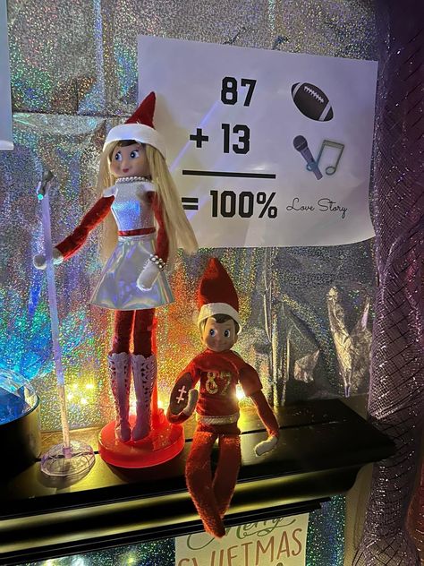 Elf On The Shelf Swiftie, Bad Elf On The Shelf Ideas Funny, Elf Taylor Swift, Elf On The Shelf Taylor Swift Ideas, Elf On The Shelf Ideas Taylor Swift, Elf On The Shelf Taylor Swift, Taylor Swift Elf On The Shelf Ideas, Taylor Swift Elf On The Shelf, Funny Elfs