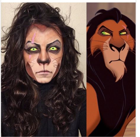 Scar Diy Costume, Easy Villain Costumes Diy, Villains Halloween Costumes, Disney Villains Halloween Costumes, Scar Halloween Costume, Villain Costume Ideas, Disney Villains Costumes, Renfaire Cosplay, Ursula Costume Diy