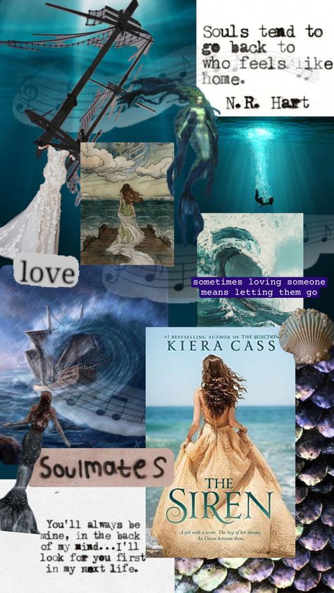 the siren by kiera cass #books #siren #ocean #love Kiera Cass Books, The Selection Kiera Cass, Kiera Cass, Nerd Problems, The Siren, Cute Pigs, Sirens, Loving Someone, Book Nerd