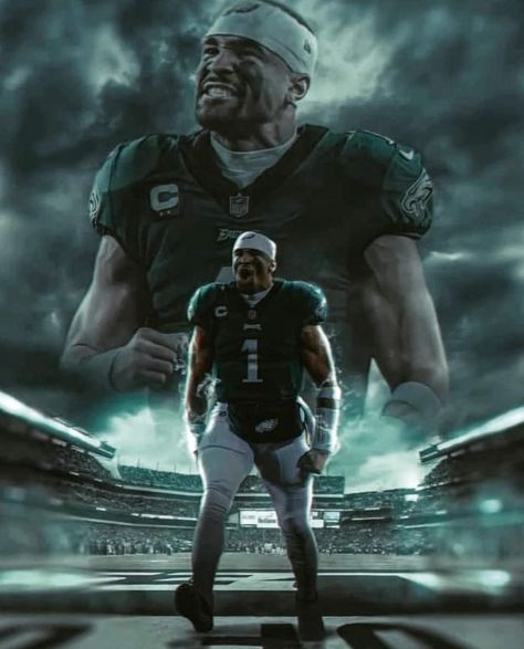 Jalen Hurts 'Em | He's the man. They got that TOUCHDOWN in 32 seconds Jalen Hurts Eagles, Eagles Wallpaper, Philadelphia Eagles Wallpaper, Country Photos, Philadelphia Eagles Football, Fly Eagles Fly, Jalen Hurts, Eagles Fans, Eagles Football