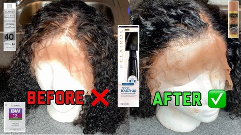 Quick & Easy fix overbleached Knots with NEW #CLAIROL Semi Permanent Root Touch-up color Blend gel - YouTube Hair Dye Videos, Root Touch Up, Hair Knot, Lace Closure Wig, Bleached Hair, Color Blending, Semi Permanent, Full Lace Wig, Hair Health