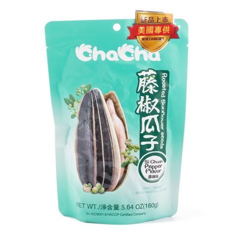 Weee! - Cha Cha Sunflower Seeds, Rattan Pepper Flavor Seed Packaging Design, Roasted Sunflower Seeds, Game Snacks, Seed Packaging, Nuts & Seeds, Sunflower Seed, Sunflower Seeds, Sweet And Spicy, Smart Shopping