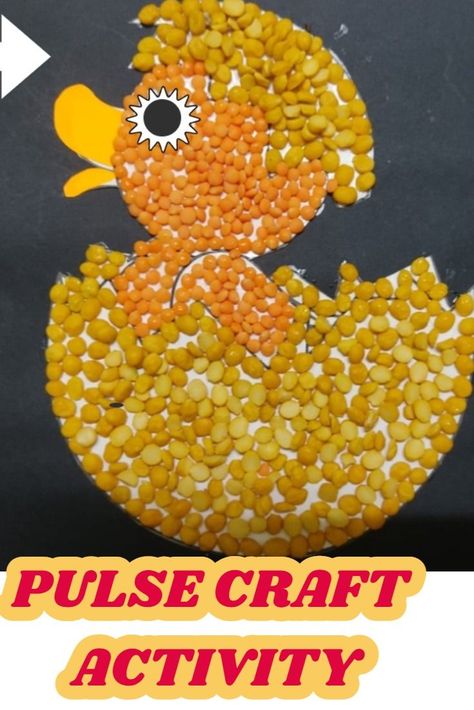 Seed Crafts For Kids, Clay Activity, Project For School, Seed Craft, Duck Crafts, Egg Craft, Sense Of Touch, Egg Crafts, Little Duck