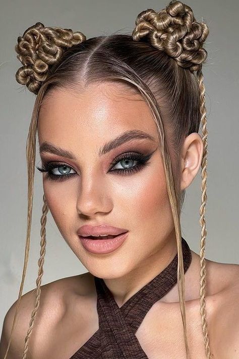 High Fashion Hair, Editorial Hair, Funky Hairstyles, Hair Stylist Life, Trending Hairstyles, Artistic Hair, Baddie Hairstyles, Braids For Short Hair, Hair Photo