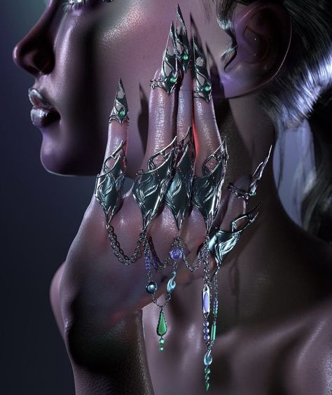 Alien Clothes, Alien Aesthetic, Sensory Art, Alien Concept, Cyberpunk Aesthetic, Dope Makeup, Alien Concept Art, Cyberpunk Art, March 20