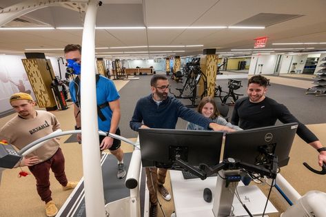 Did you know Bryant has a new state-of-the-art Exercise and Movement Science lab?🏋️‍♂️ In the Exercise and Movement Science program, students will be prepared to work in a wide range of fitness and athletic settings and will develop framework to understand and analyze human movement upon graduation. Link in our bio to learn more🐶 #bryantuniversity Exercise Science Aesthetic, Bryant University, Science Aesthetic, My Life Goals, Human Movement, Exercise Science, Epic Moments, Exercise Physiology, Sports Science