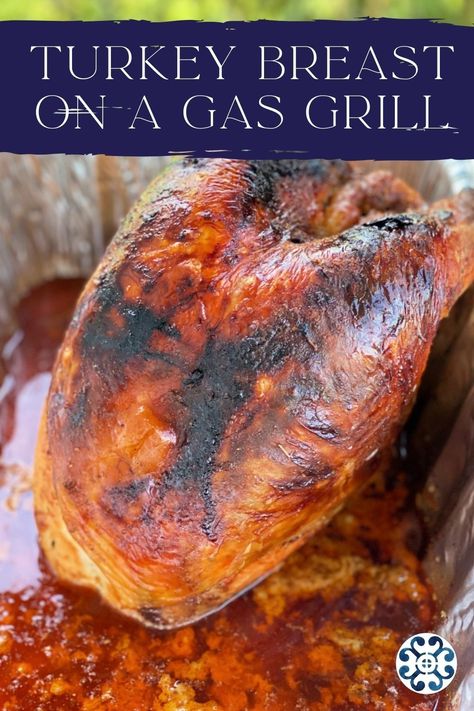 Turkey Breast On Grill, Turkey Breast On The Grill, Bbq Turkey Breast, Turkey On The Grill, Grilled Turkey Breast, Slow Cook Turkey, Pulled Turkey, Fried Turkey Recipes, Cooking Turkey Breast