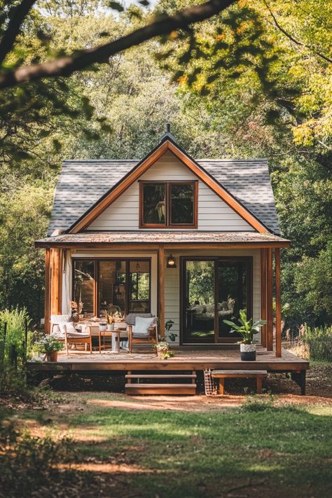 Transform Your Living Space: Discover charming tiny homes with classic appeal that inspire minimalist living without sacrificing style. Embrace cozy interiors and sustainable design—save this pin for more ideas!  #TinyHomes #ModernLiving #HomeDesign #MinimalistHome #SustainableLiving #CozyInteriors #CharmingDecor #ClassicStyle #SmallSpaceLiving #EcoFriendlyHomes #TinyHouseMovement #DreamHome #HomeInspo #InteriorDesign #HomeDecorIdeas Functional Home Ideas Tiny House, Tiny House Basement, Tiny Homes Airbnb, Small Off Grid Homes, Compact Home Design, Tiny Home On Land, Tiny Cabin Aesthetic, Small Charming House, Tiny Home In Woods