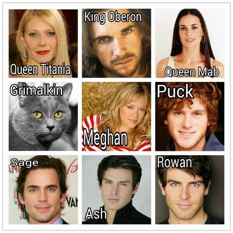 My imagenary cast for Julie Kagawa's Iron Fey series. YES!!!!! Puck needs someone else though... The Iron King, Iron Fey, Middle School Literature, Kagawa, Small World, Book Characters, Book Aesthetic, Book Series, Middle School