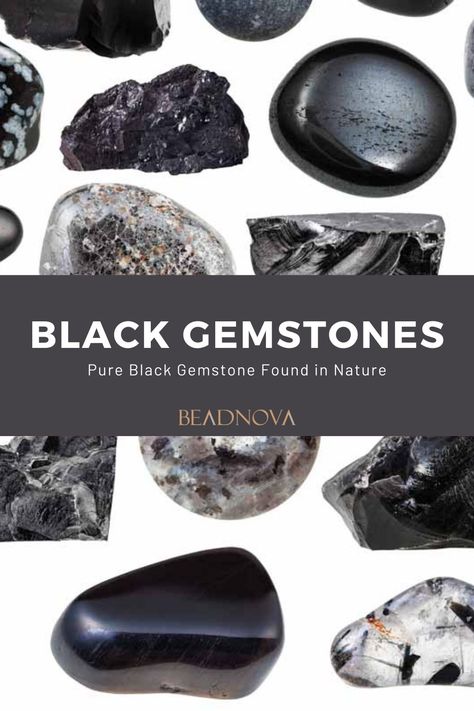 Black Stones And Crystals, Success Crystals, Grey Gemstones, Crystal Identification, Crystal Magick, Crystals Energy, Black Gemstones, Rock Identification, Crystal Names