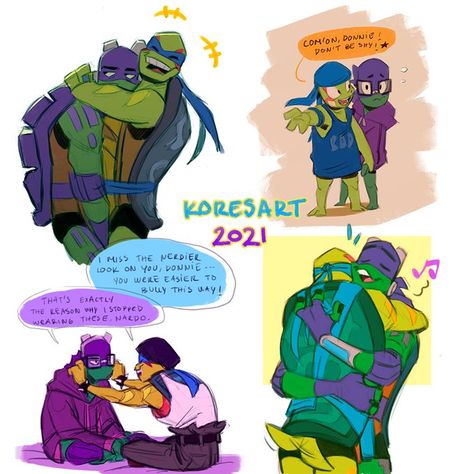 🗝️ on Twitter: "Turtle bros #rottmnt #fanart https://t.co/RIXN5V3t7o" / Twitter Rise Of The Tmnt Leo X Donnie, Rottmnt Fanart Cute, Leo Fanart Rottmnt, Leonardo X Donatello, Rise Of The Teenage Mutant Ninja Turtles Fanart, Rottmnt Donnie X Leo, Donatello Rottmnt Fanart, Rottmnt Baby Turtles, Rottmnt Twins