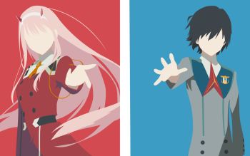 Zero Two And Hiro Wallpapers, Hiro X Zero Two, Zero Two And Hiro, Anime Computer, Anime Computer Wallpaper, Wallpapers Pc, Pc Wallpapers, Anime Couple, Fairy Tail Anime