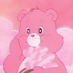 Aesthetic Care Bears, Aesthetic Pretty Wallpaper, Care Bear Aesthetic, Kin Quiz, Pink Care Bear, Pink Aesthetic Pastel, Turning 22, Bear Aesthetic, Aesthetic Pretty