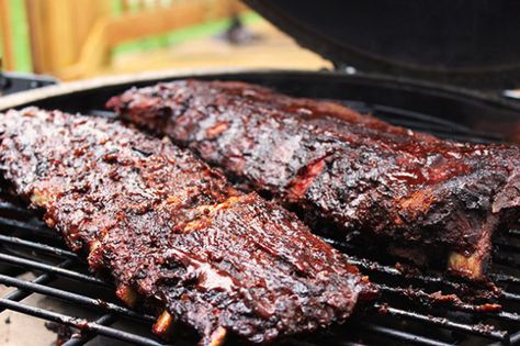 Fall Off the Bone Pork Ribs #summer #ribs Grilled Ribs Charcoal, Rib Rub Recipe, Smoked Pork Ribs, Smoked Ribs, Ribs On Grill, Rub Recipes, Homemade Spices, Smoked Pork, Spare Ribs