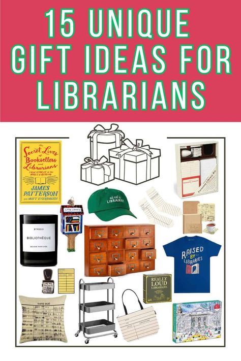 15 Best Gifts For Librarians: Unique Ideas That Show You Care Gifts For A Librarian, Personal Library Kit, Library Card Catalog Cabinet, Librarian Gifts, Celebrity Books, Book Cart, Reading Accessories, Great Graduation Gifts, Reading Habits