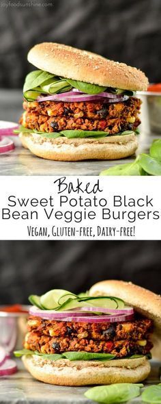 Sweet Potato Burger, Easy Veggie Burger, Sweet Potato Veggie Burger, Potato Burger, Black Bean Quinoa Burger, Sweet Potato Black Bean, Quinoa Burgers, Black Bean Quinoa, Bean Burgers