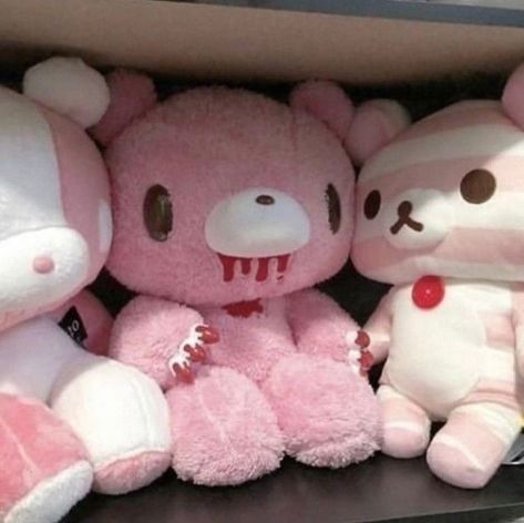 Gloomy Bear, Image Chat, Yami Kawaii, Kawaii Core, Pretty Princess, Kawaii Plush, Kawaii Plushies, Kawaii Aesthetic, Cute Stuffed Animals